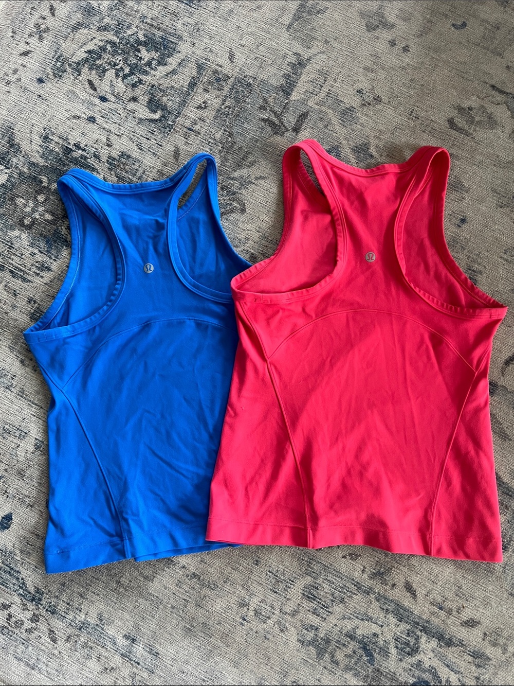lululemon Lipgloss and Poolside Racerback align Tank Tops size 6